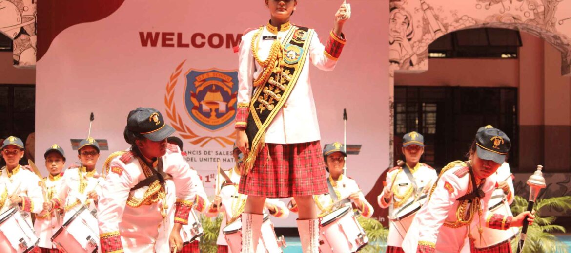 School's ncc band featured on news live