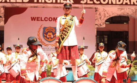 School's ncc band featured on news live