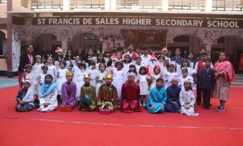 Pre-christmas celebration 2023 at sfs guwahati