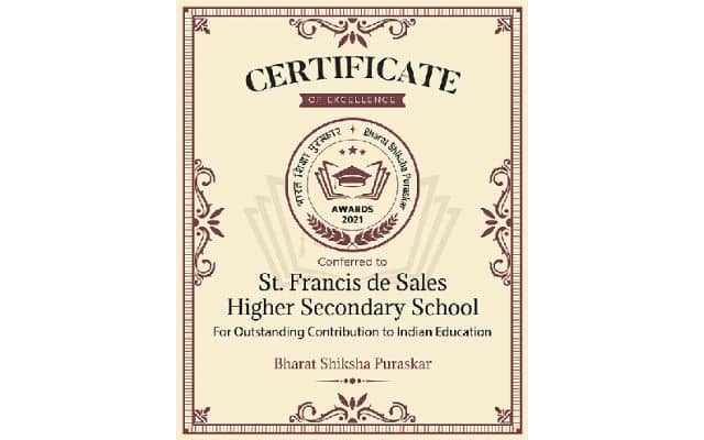 BHARAT SHIKSHA PURASKAR 2021